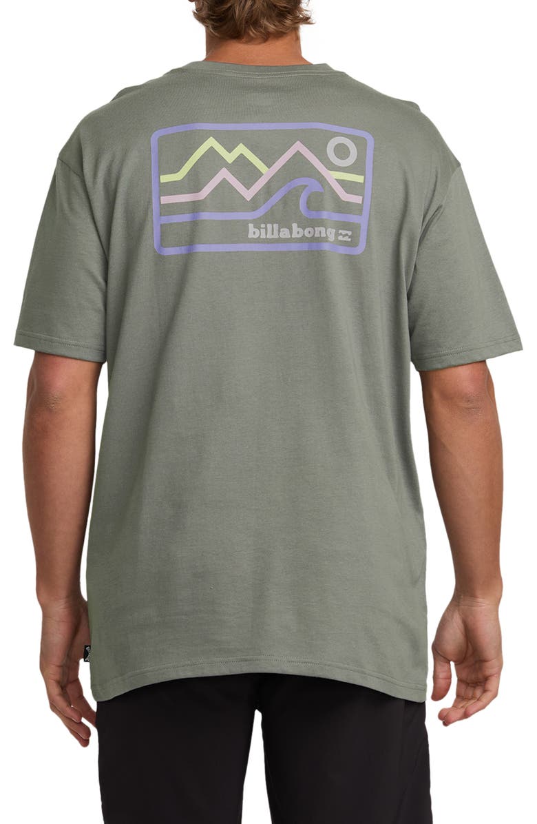 Billabong Range Adventure Division Organic Cotton Graphic T-Shirt, Alternate, color, 