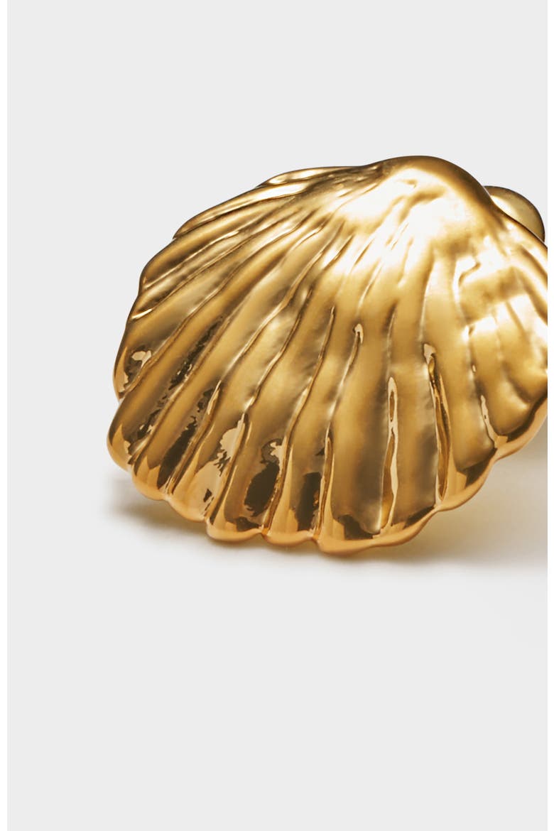 Cochellia Earrings, Alternate, color, Gold