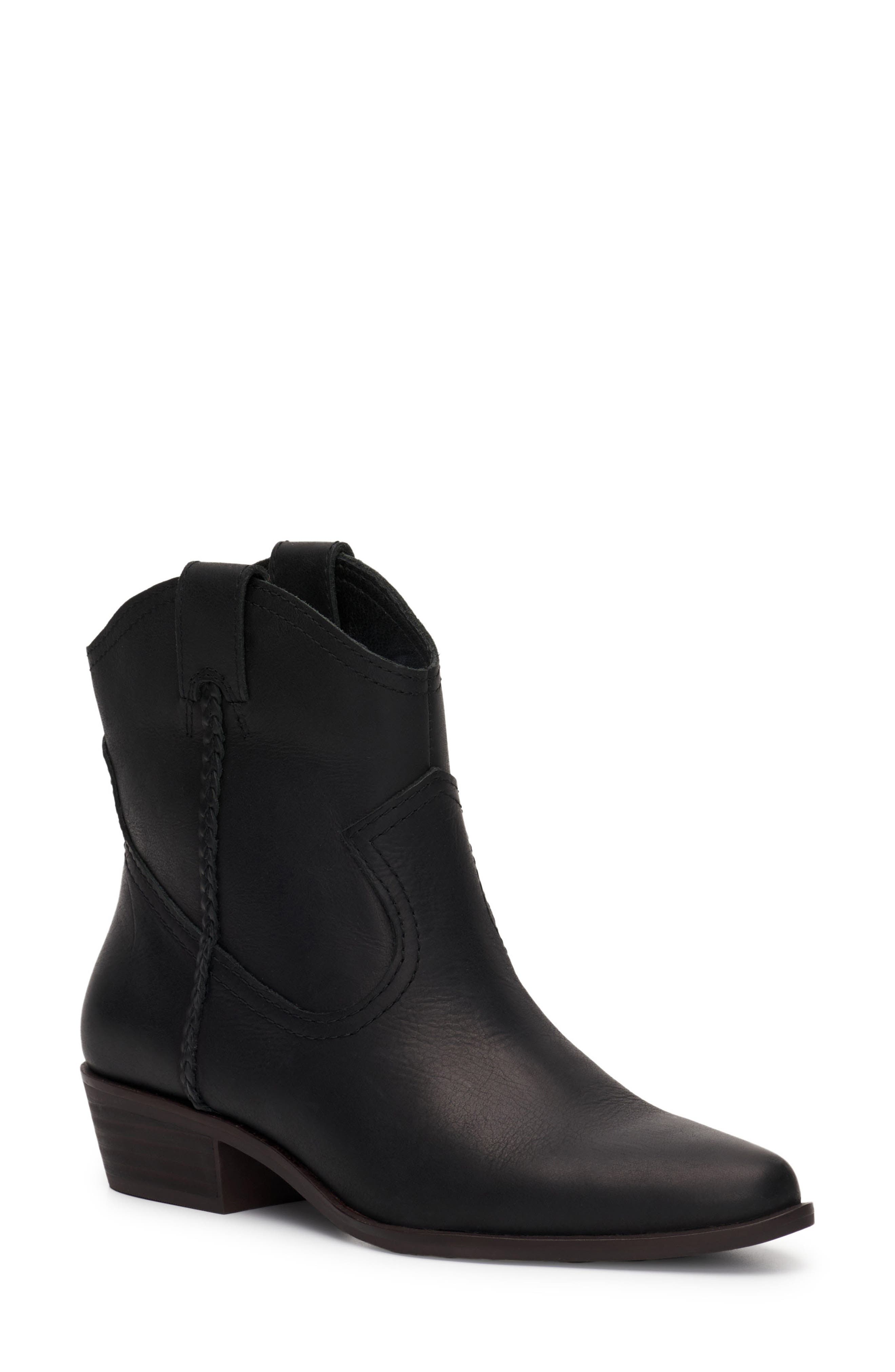 Lucky Brand Hadrya Western Bootie, Main, color, 