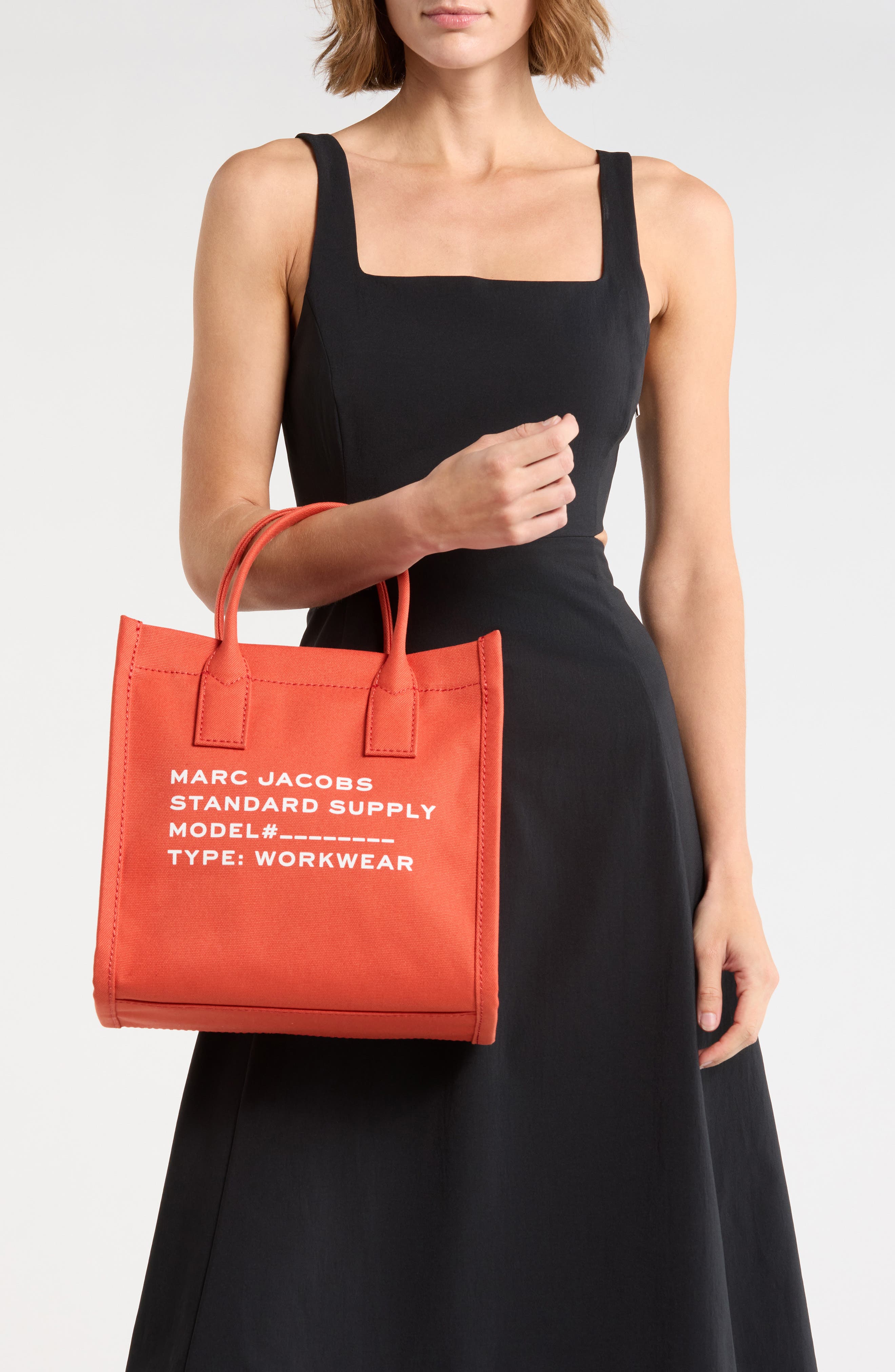 Medium Canvas Standard Supply Tote, Alternate, color, SUNSET