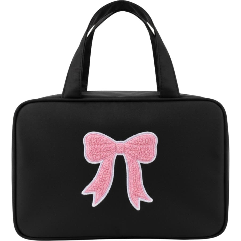 Bloc Bags The Perfect Case: Bow Cosmetics Bag In Black