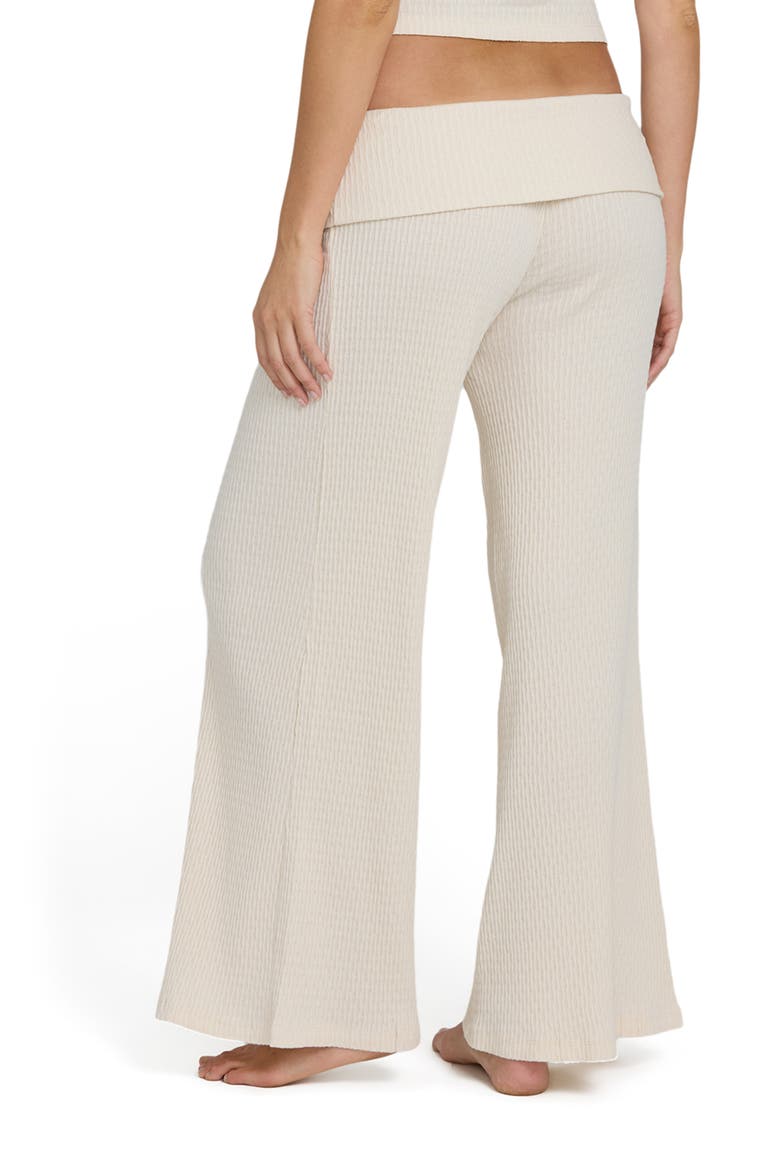 Sweet Coast Wide Leg Knit Pants, Alternate, color, WHITE CAP