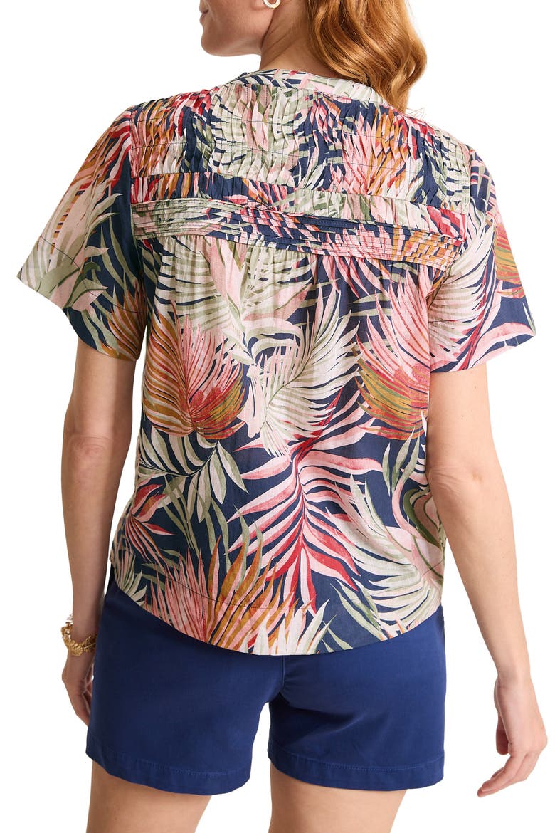 Palm Canyon Print Shrit, Alternate, color, COASTLINE
