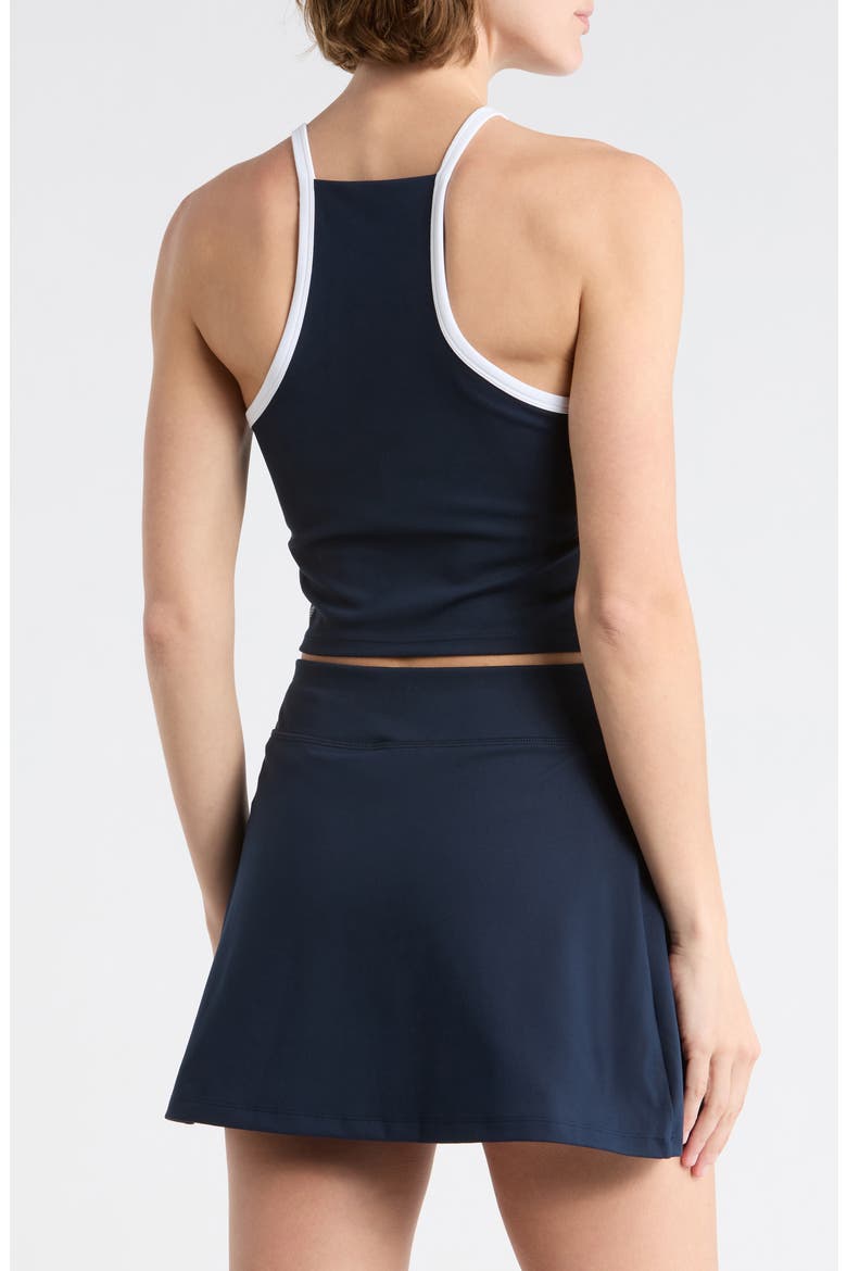 Split Second Racerback Bra Tank, Alternate, color, NAVY SAPPHIRE