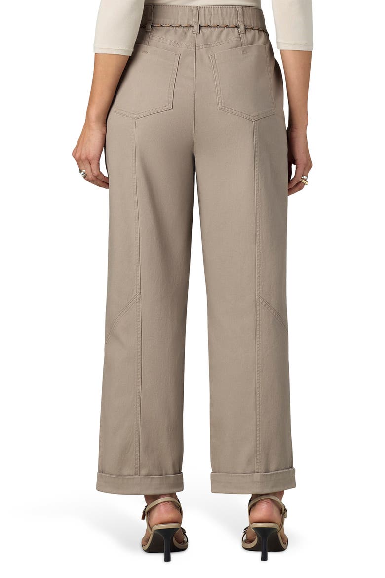 Ultra Skyrise High Waist Relaxed Stretch Cotton Pants, Alternate, color, MOONROCK