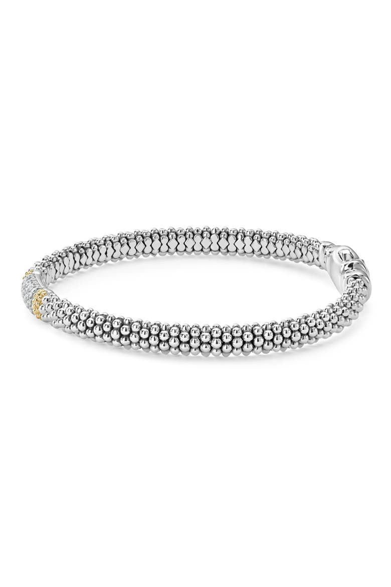 Caviar Lux Diamond Caviar Bracelet, Alternate, color, 0.35 PAVE SS