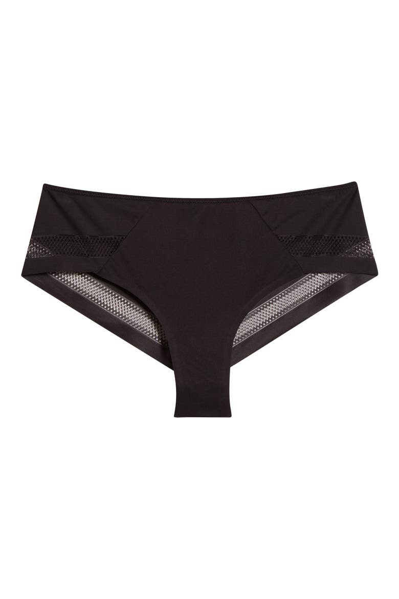 Easy Bliss Hipster Briefs, Alternate, color, BLACK