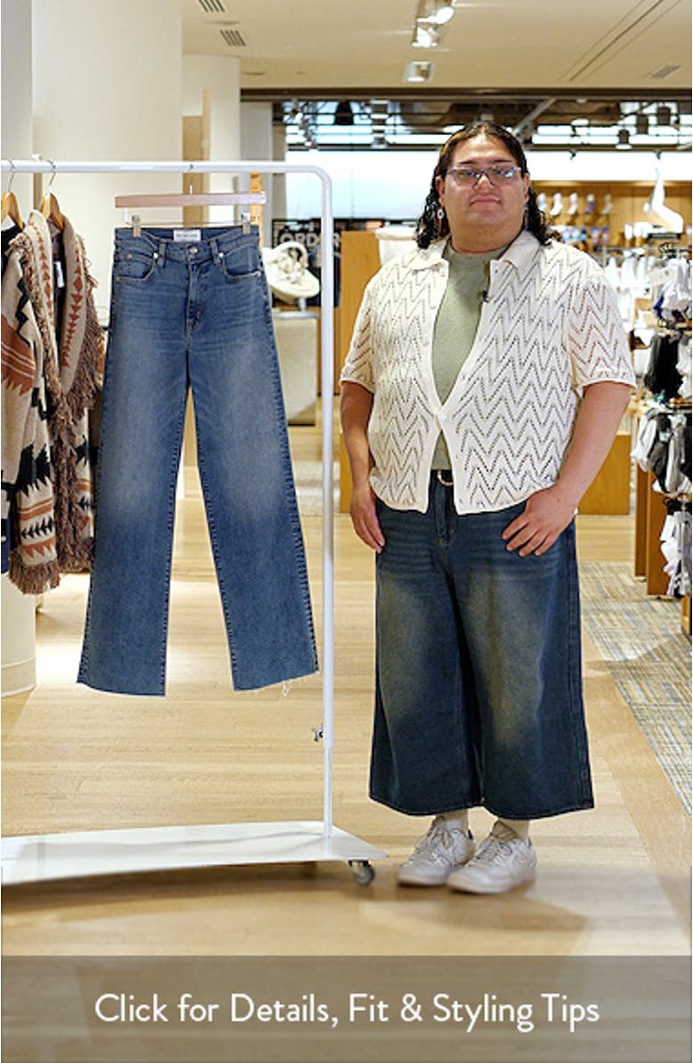 Grace High Waist Wide Leg Jeans, sales video thumbnail