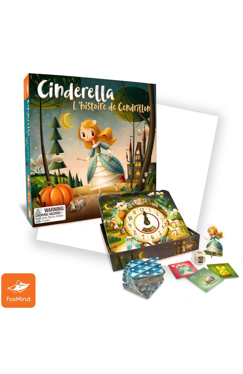 FoxMind Cinderella Foxmind Games, Granna Fairytale Series Tilelaying Boardgame, Alternate, color,
