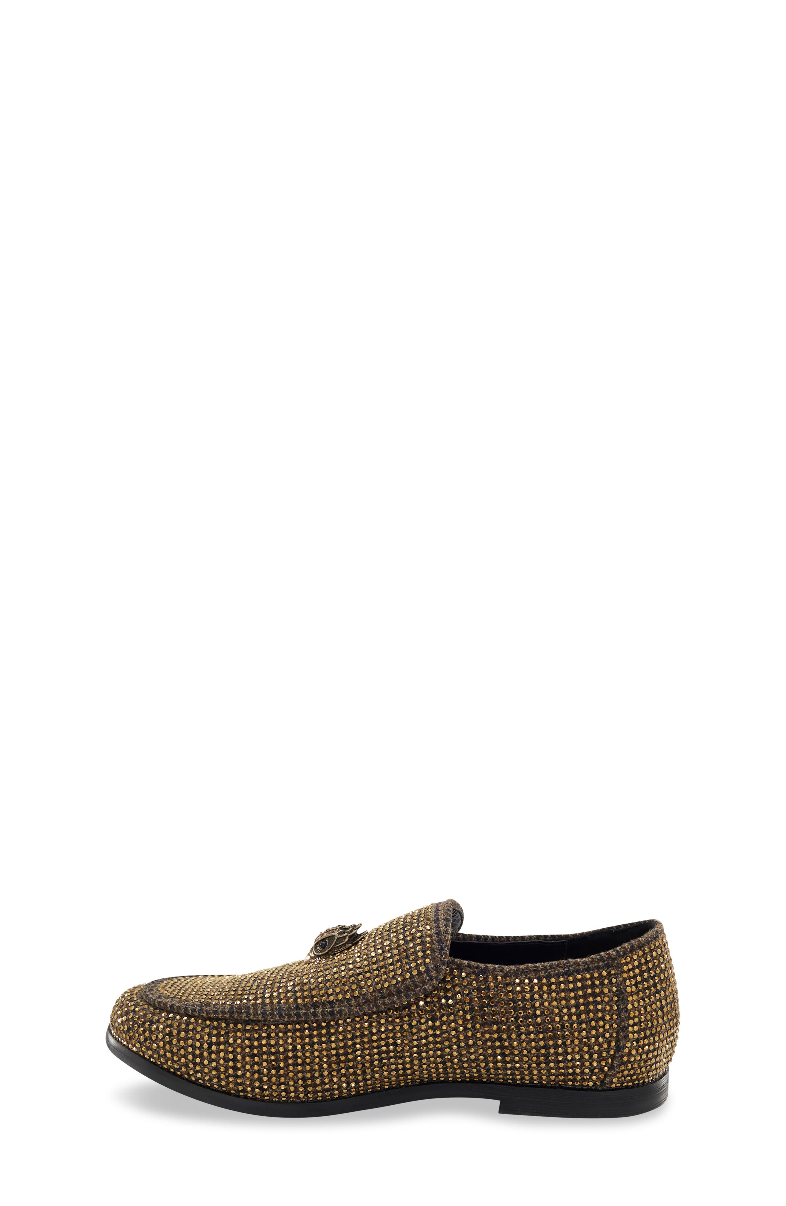 Kurt Geiger London Kids' Hugh Drench Eagle Crystal Loafer, Alternate, color, 