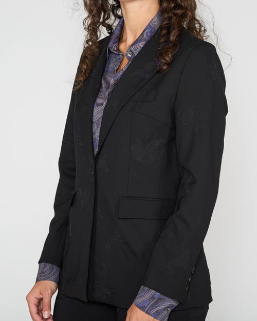 Lords Of Harlech Julia Tailored Jacket In Black