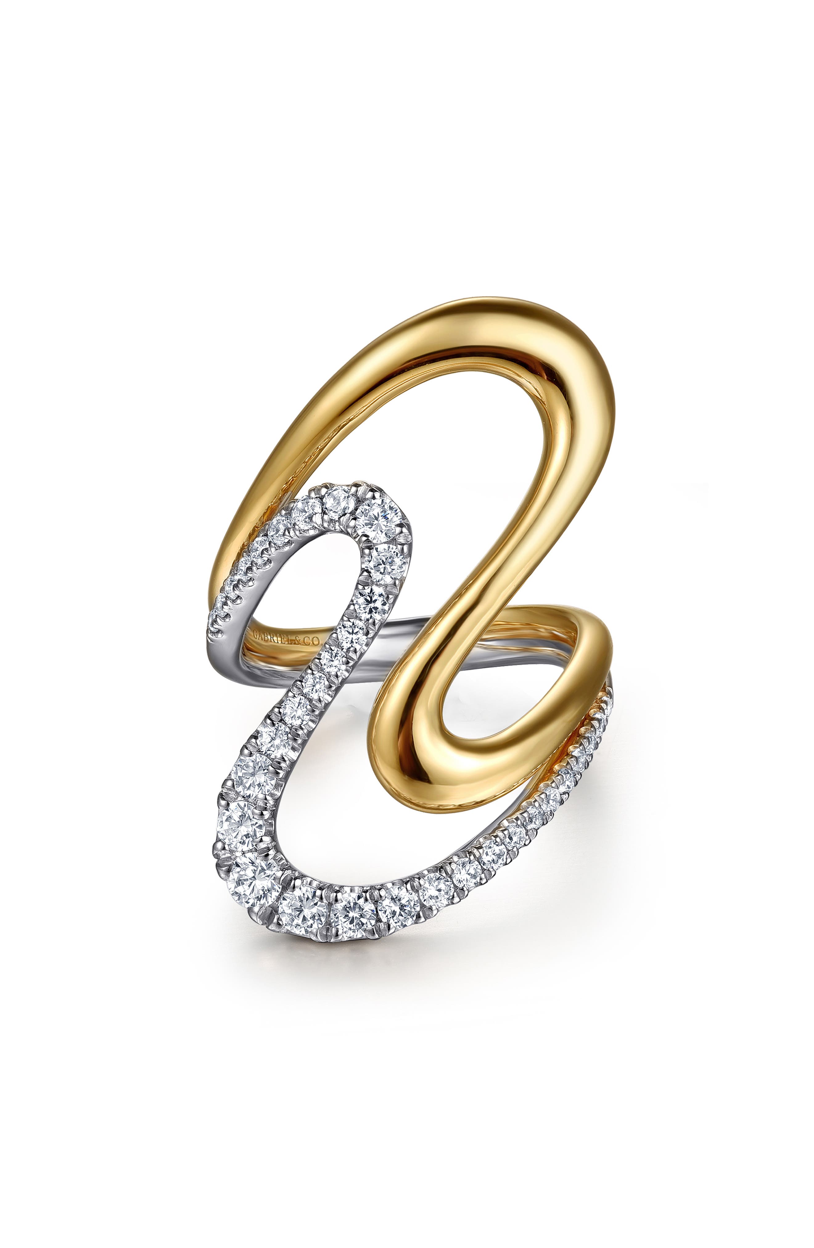 selected 14K YELLOW/ WHITE GOLD
