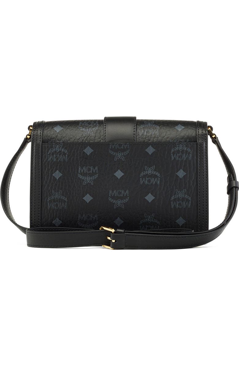 MCM Tracy Visetos Coated Canvas Shoulder Bag, Alternate, color,