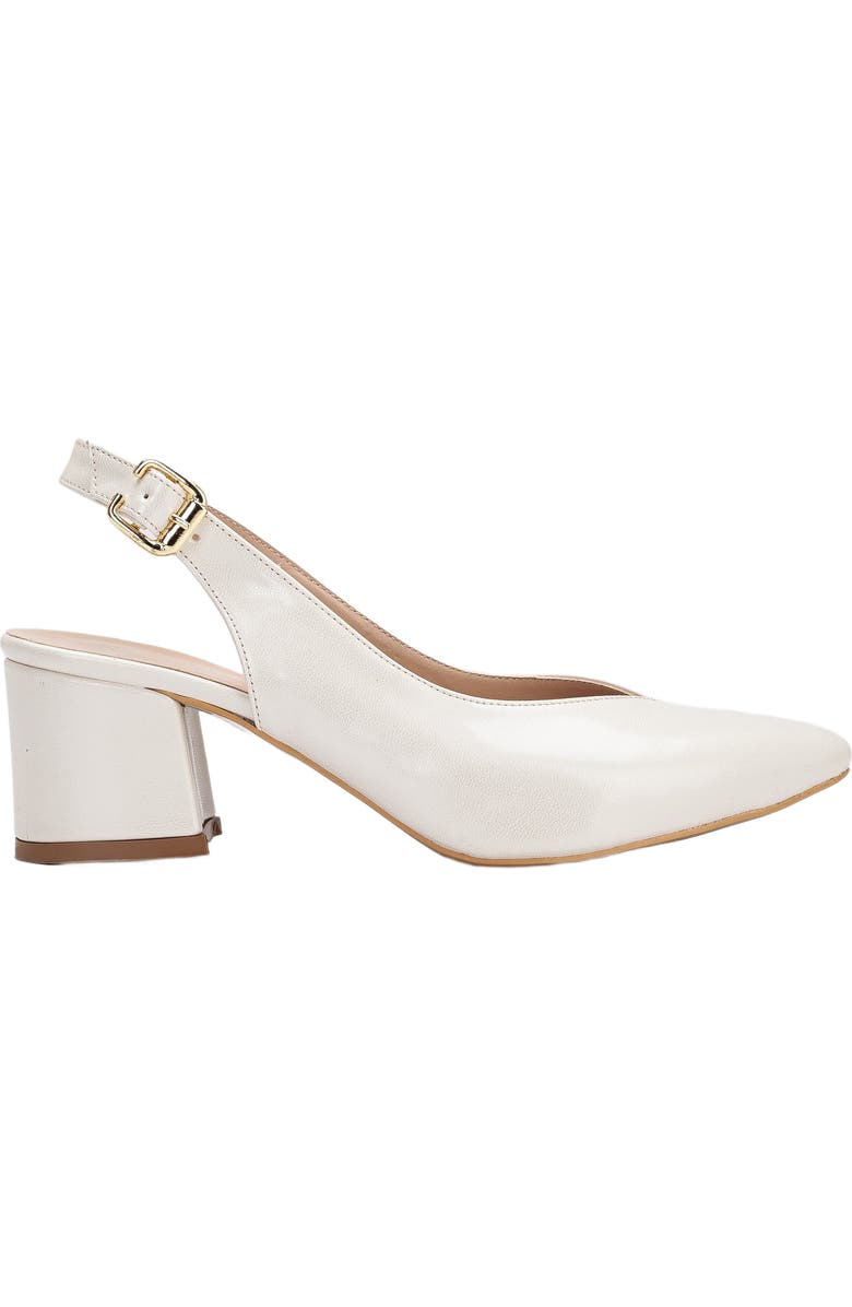 Forever
Always Shoes Emma Slingback Heels, Main, color, Ivory