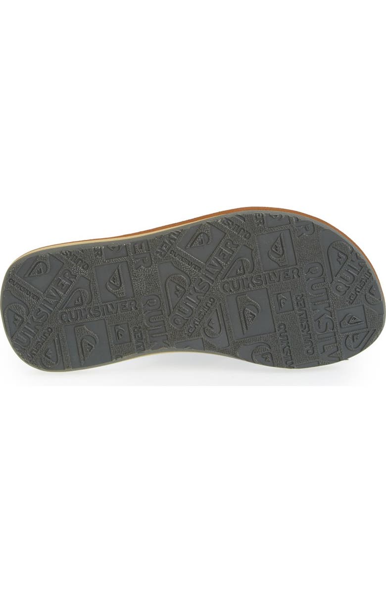 Quiksilver Carver Flip Flop, Alternate, color,