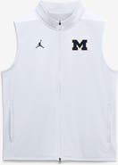 Jordan Brand Men's Jordan Brand White Michigan Wolverines Primetime Victory Therma-FIT Full-Zip Vest