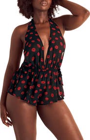 Adore Me Merilyn Romper Lingerie