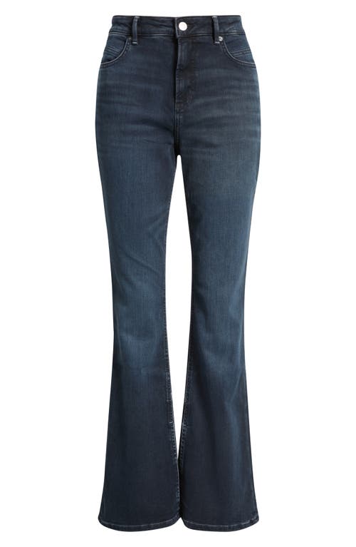 Hugo Boss Boss Orange Rosa Side Slit Bootcut Jeans In Blue