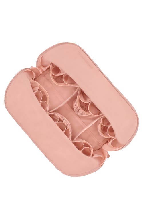 Parallelle The Large Check-in Traveler Toiletry Kit In Pink