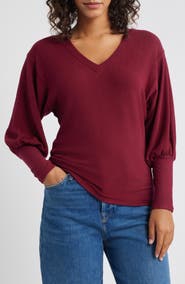 Loveappella Brushed Jersey Top