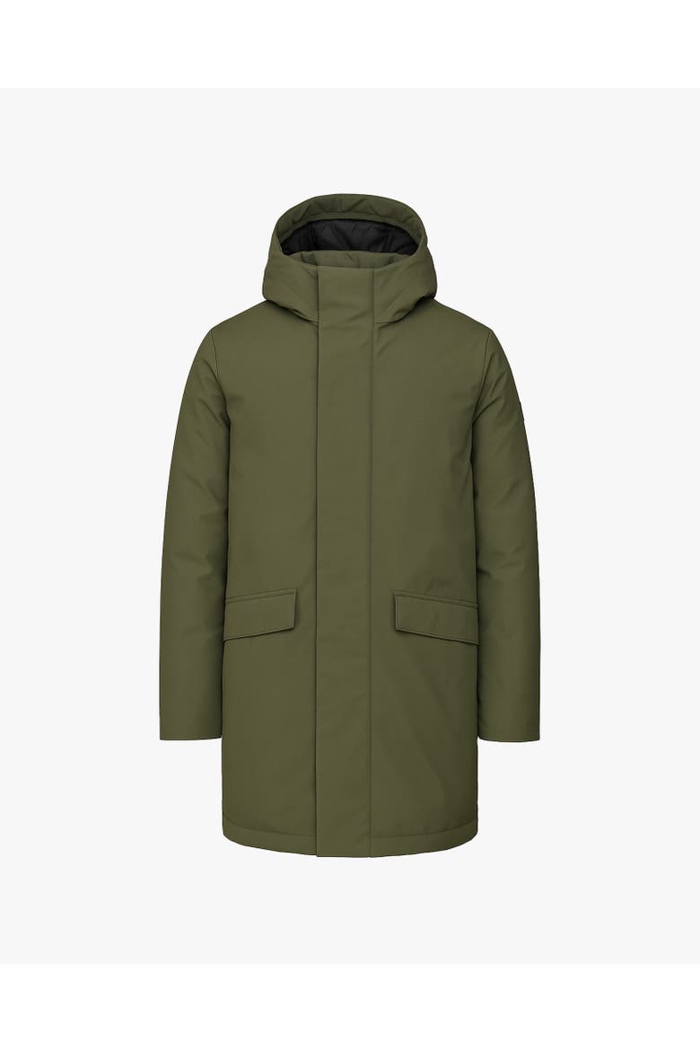 CHAMPLAIN | Hooded Down Winter Jacket, Main, color, Olive