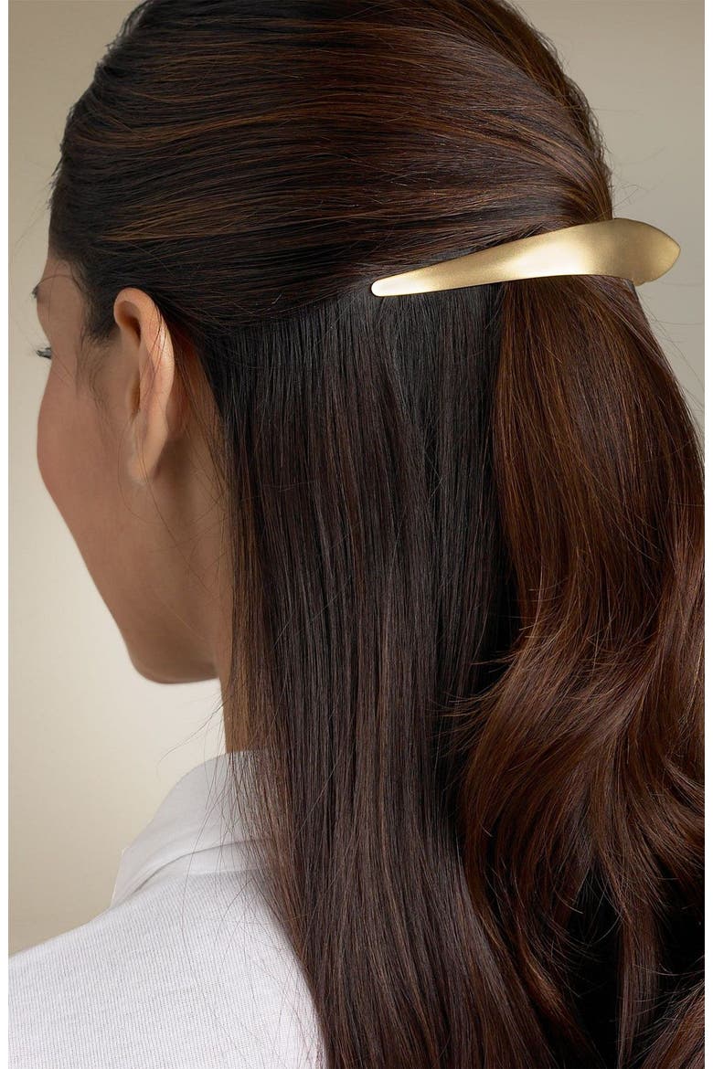 Maximas Hair Clip, Main, color, GOLD MATTE