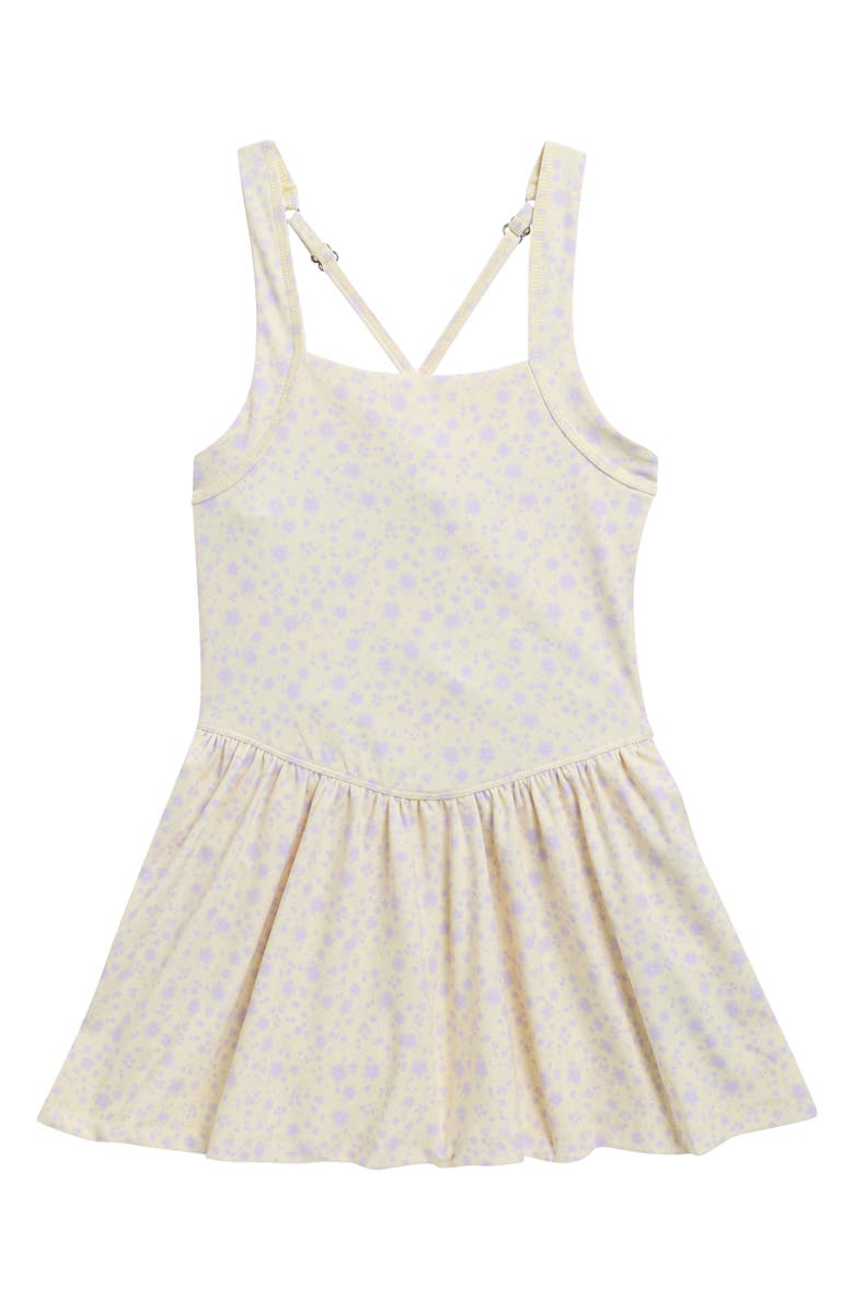 abercrombie kids Kids' Print Drop Waist Dress, Main, color, Anise Flower