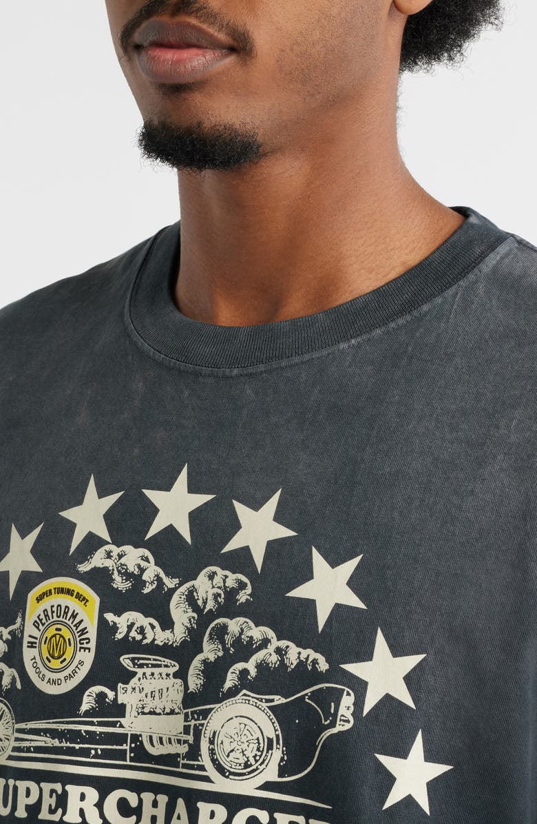 MARKET Supercharged Graphic T-Shirt, Alternate, color, Pirate Black