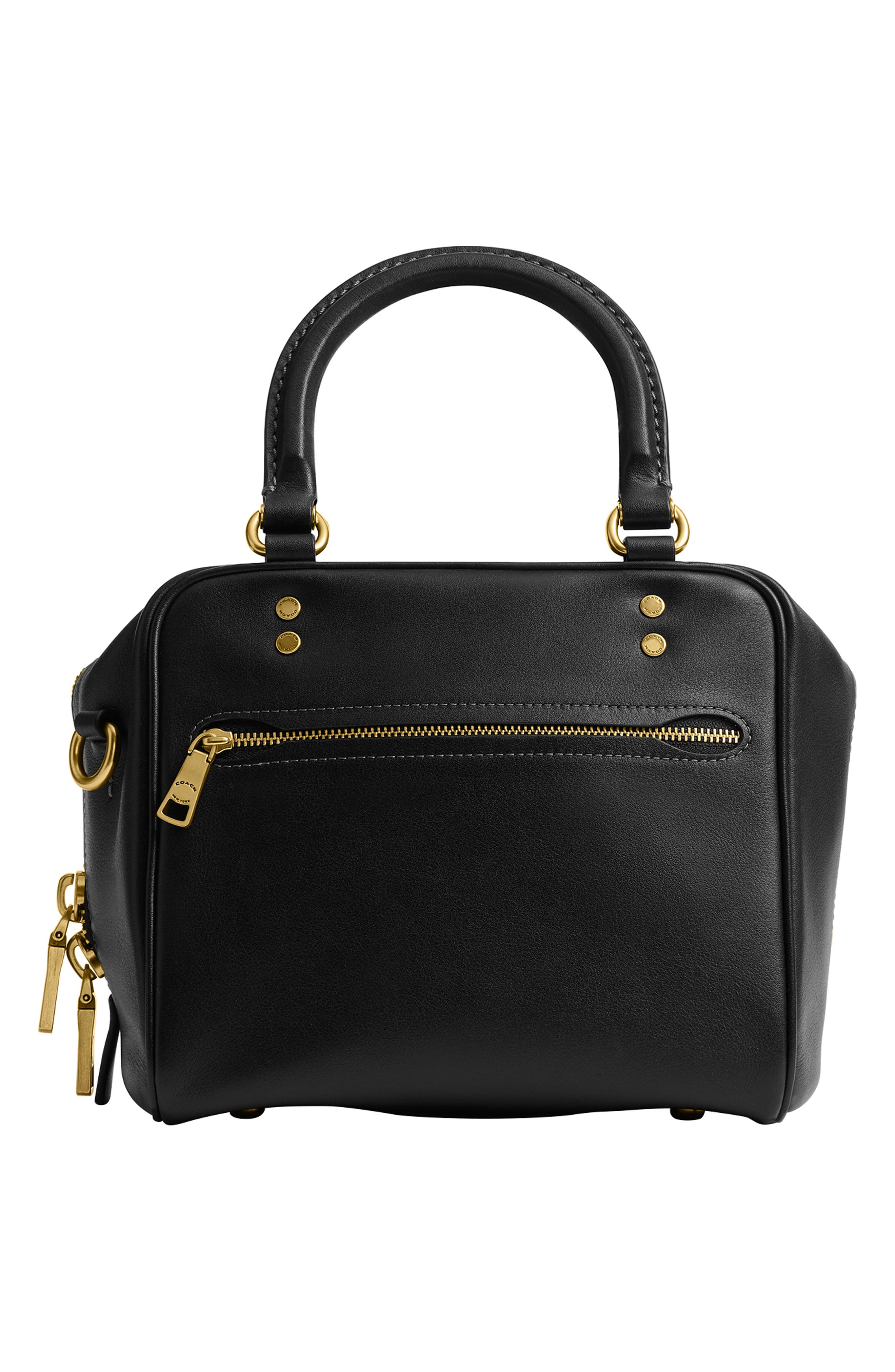 COACH Rogue 20 Soft Grain Leather Cube Satchel | Nordstrom