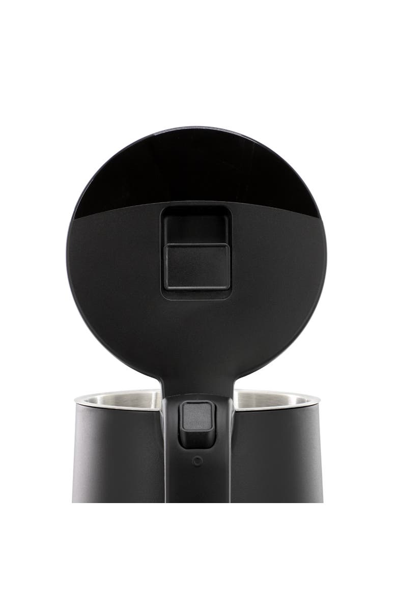 Megachef 1.8 Quart Stainless Steel Electric Tea Kettle in Black, Alternate, color, Black