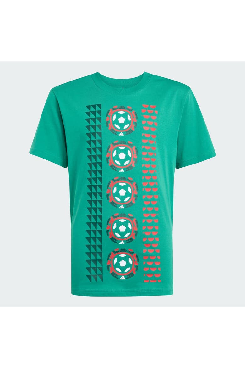 Youth adidas Green Mexico National Team FIFA x World Cup Home T-Shirt, Main, color, Green