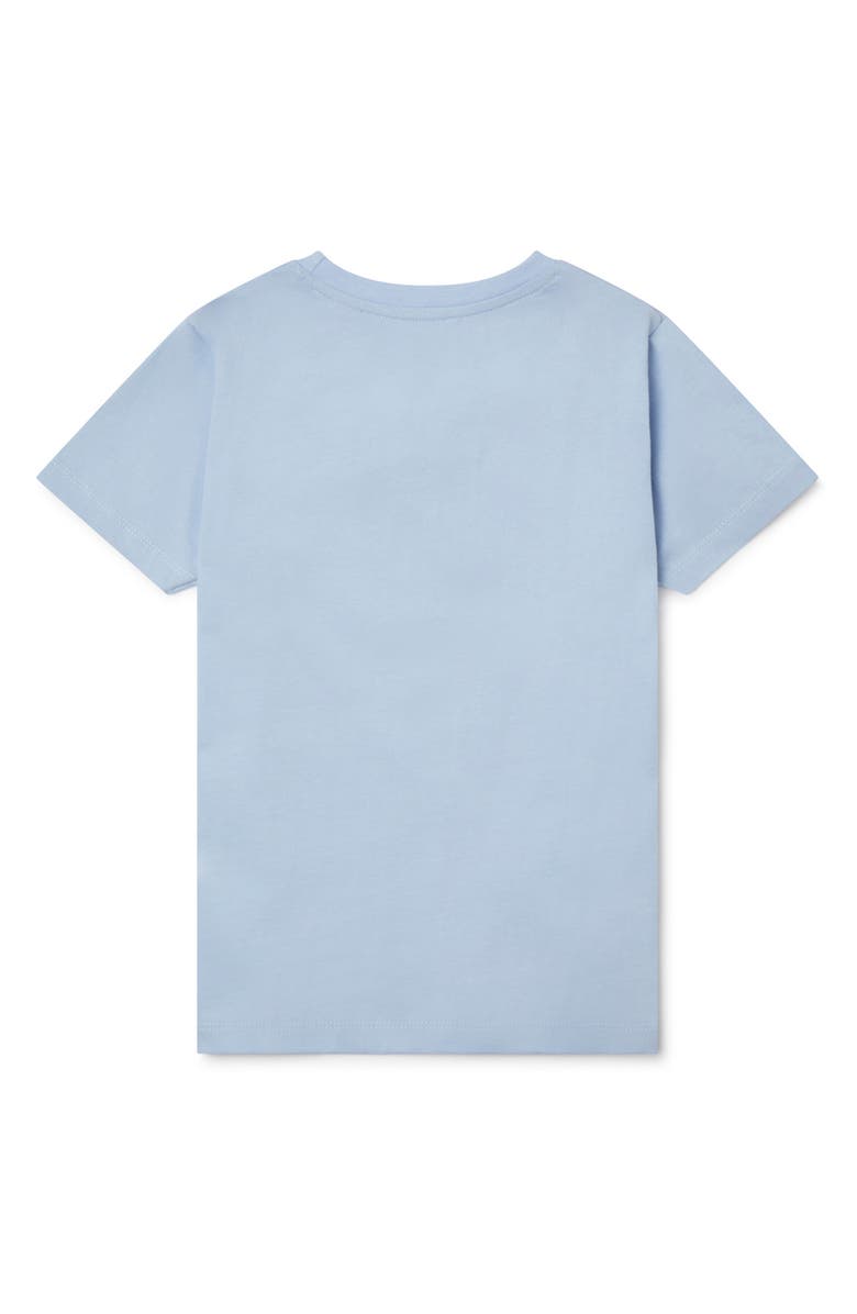 Boardies Kids' Hippo Cotton Graphic Tee, Alternate, color, Blue