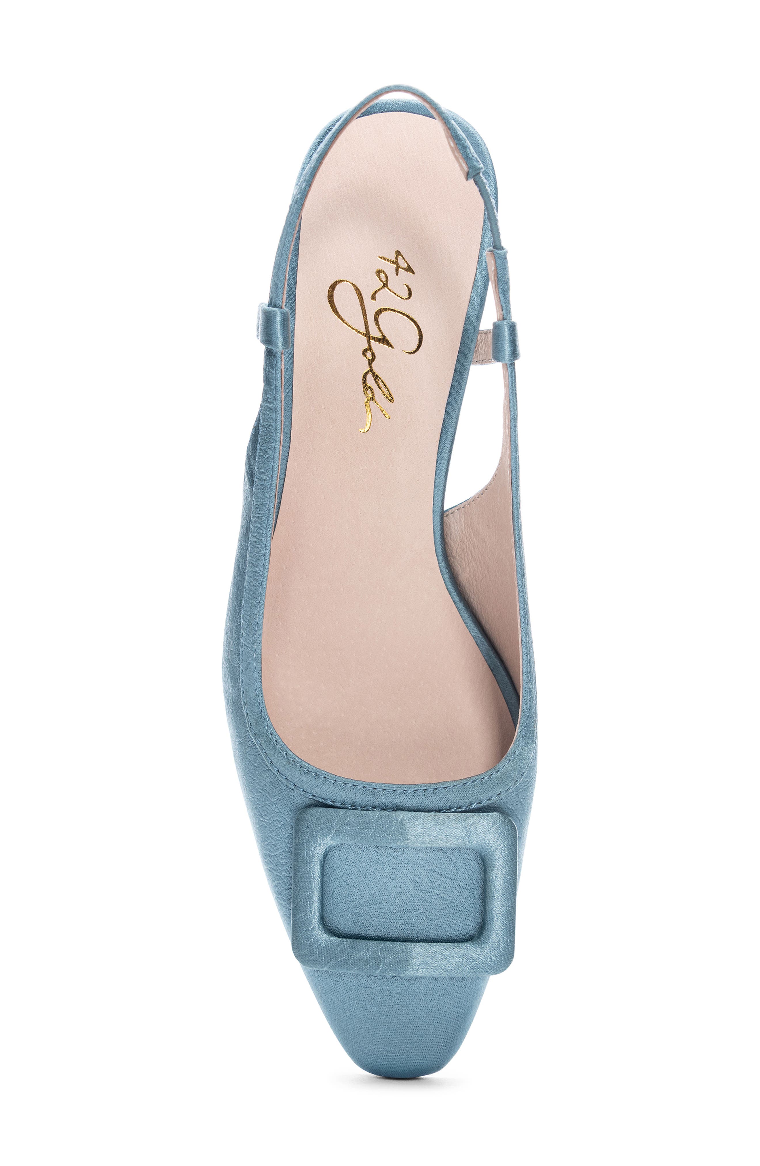 42 Gold Zilina Slingback Pump, Alternate, color, 