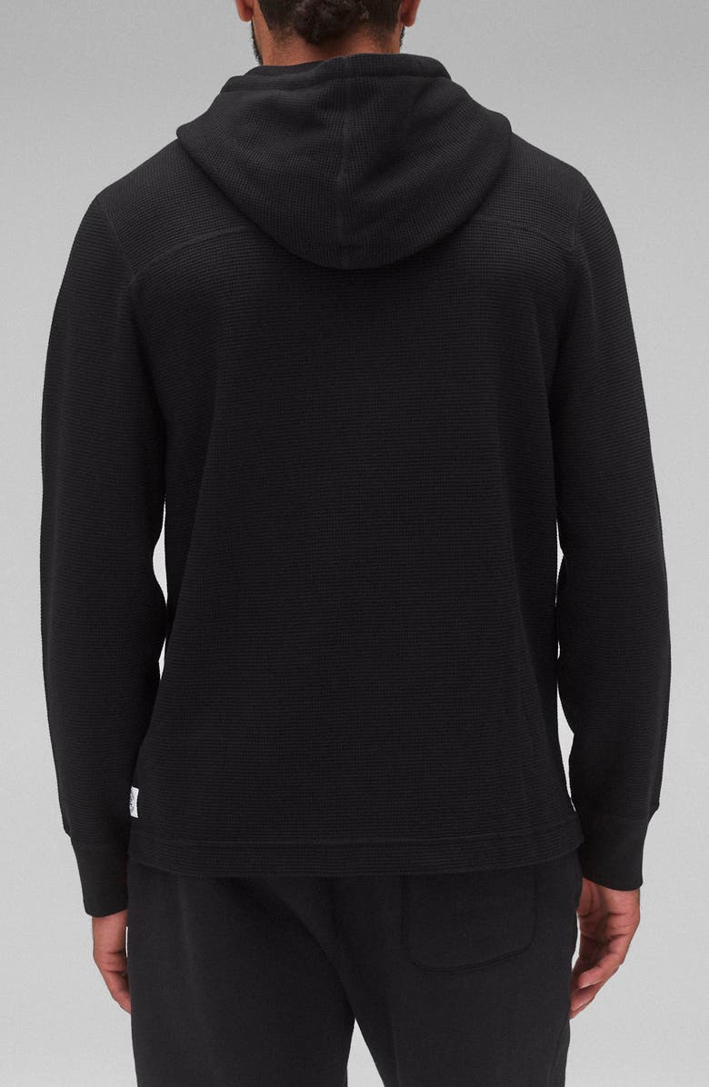 Reigning Champ Lightweight Cotton Blend Waffle Hoodie, Alternate, color,