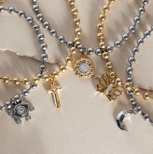 Alex And Ani Cross Ball Chain Bracelet In Silver
