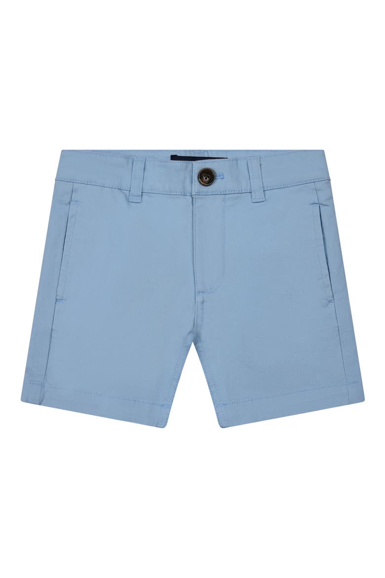 Kids' Solid Stretch Cotton Shorts, Main, color, LIGHT BLUE