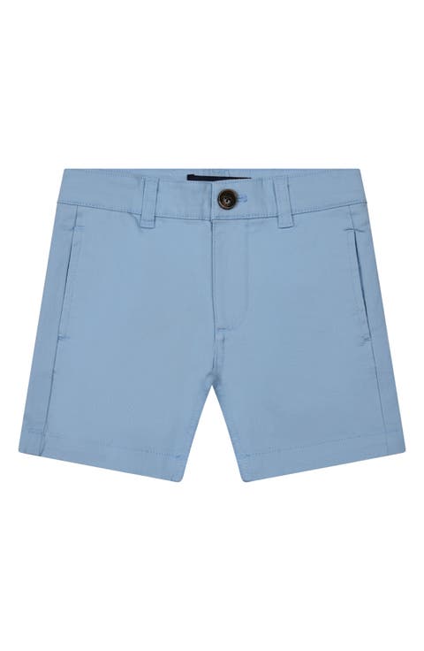 Kids' Solid Stretch Cotton Shorts