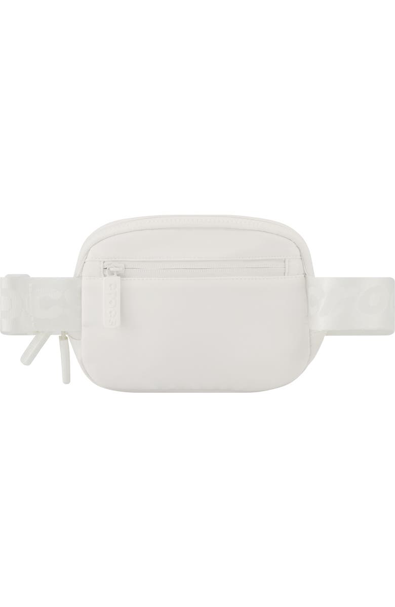 CROCS Classic Belt bag, Alternate, color, White