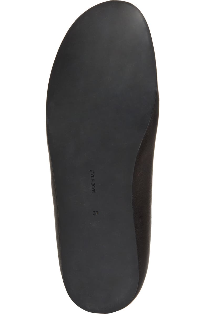 The Row Stella Ballerina Flat, Alternate, color, Lacquer Brown