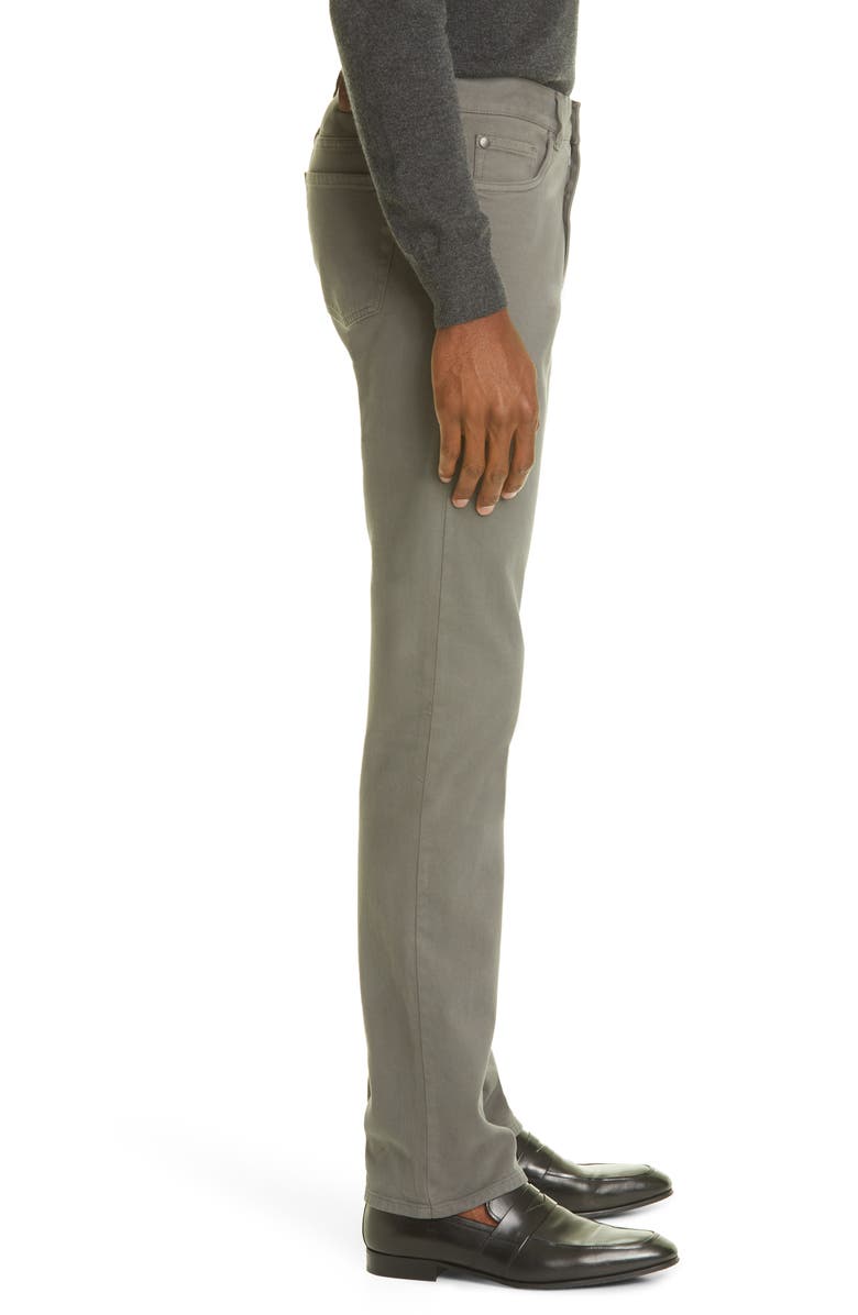 Canali Overdyed Bull Straight Leg Jeans, Alternate, color, 