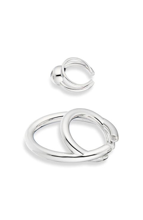 Set of 2 Mismatched Ear Cuffs