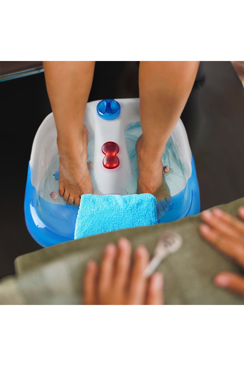 Ultimate Recovery Bundle Pursonic 3D Shiatsu Back Massager & Heated Foot Spa, Alternate, color, Multicolor
