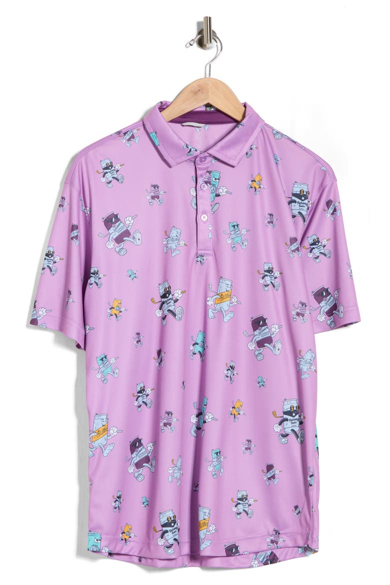 Big Dan Polo, Alternate, color, VIOLET