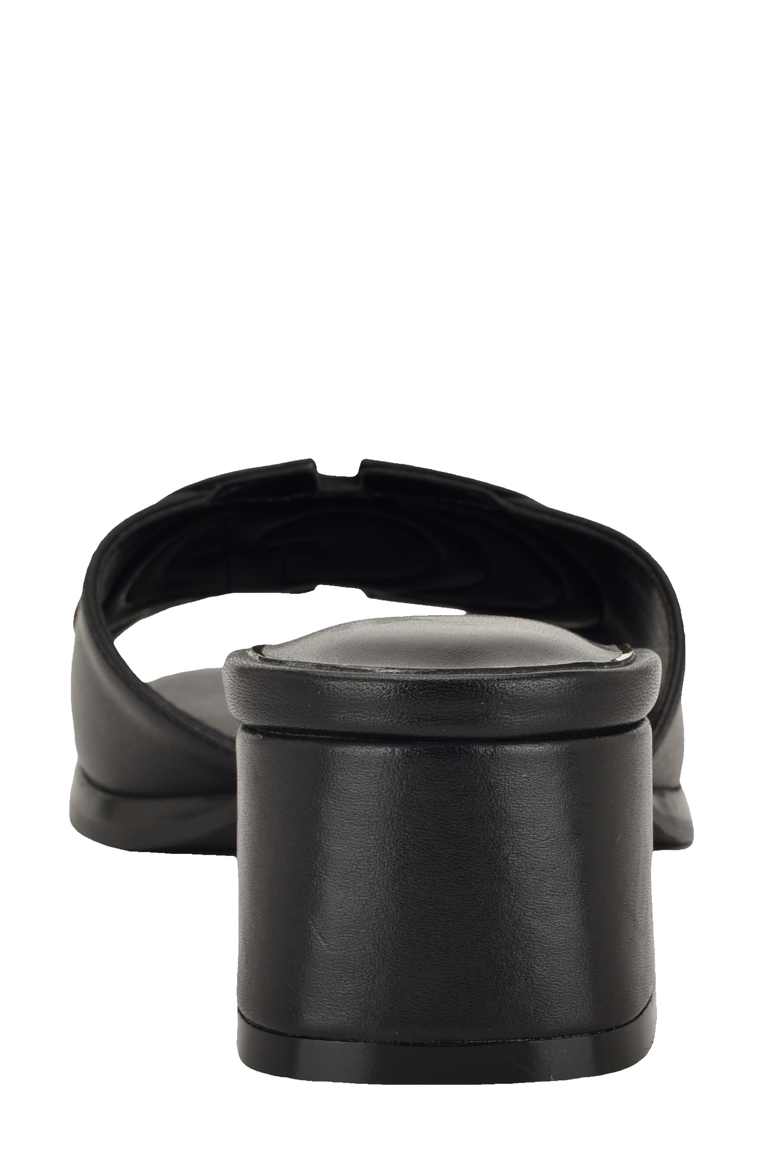 GUESS Cerinna Block Heel Sandal, Alternate, color, Black 001