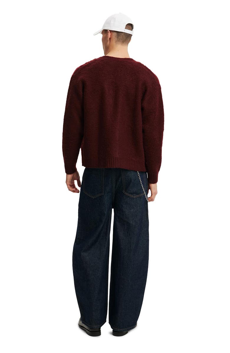 Cotton On Men's Baggy Balloon Jean, Alternate, color, Pleat Shutter Blue