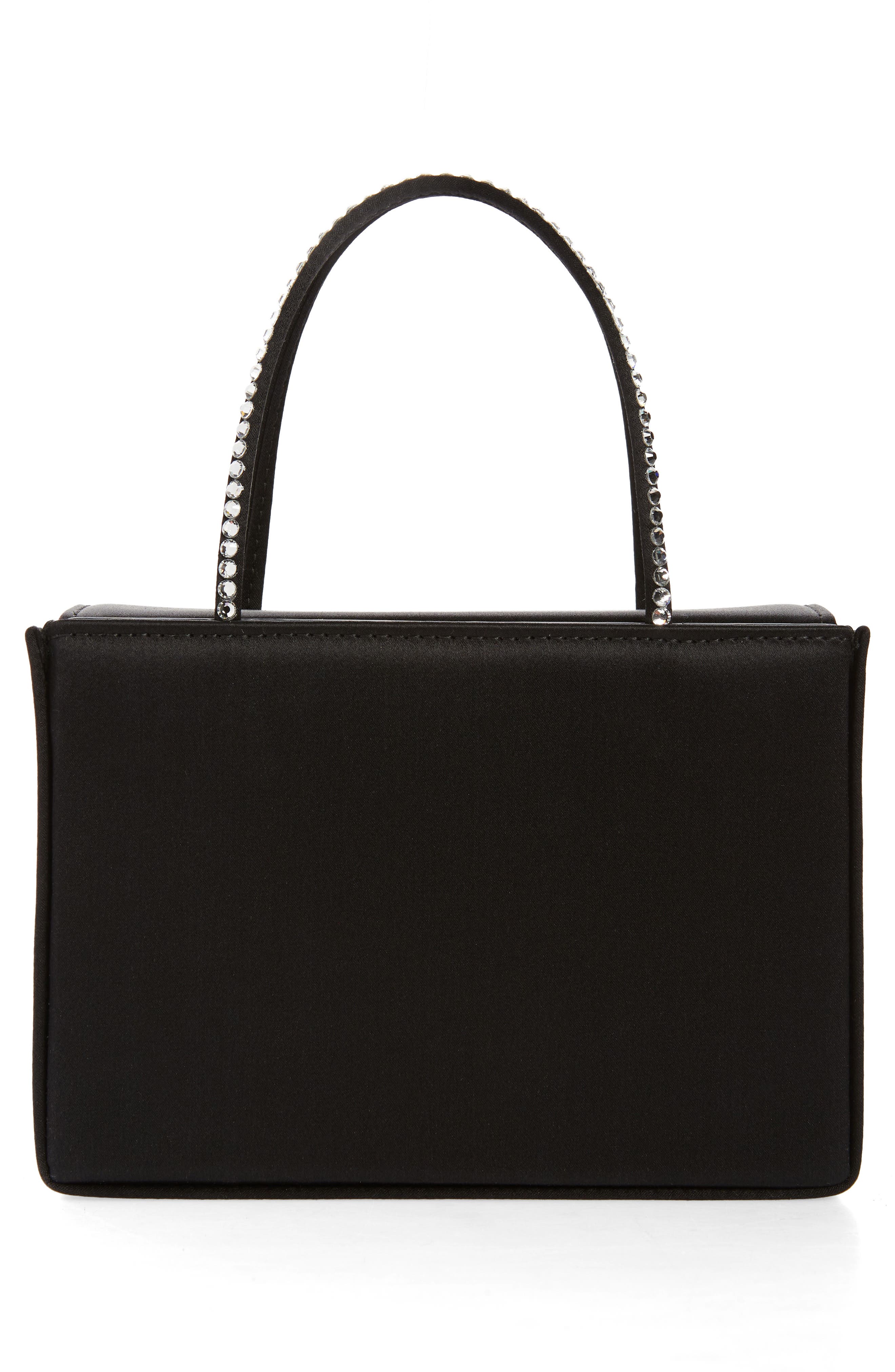 Amina Muaddi Amini Gilda Leather Top Handle Bag, Alternate, color, 