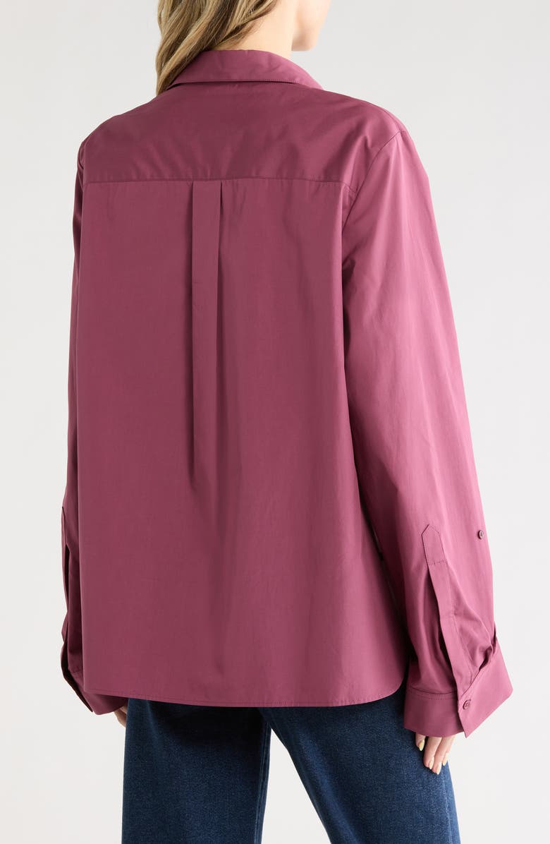 TWP Next Morning Shirt, Alternate, color, Crushed Violets