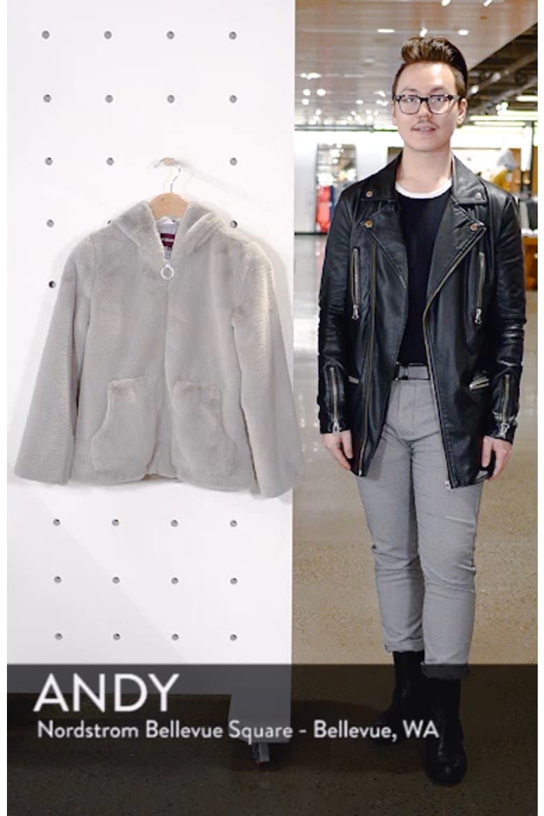 Faux Fur O-Ring Jacket video