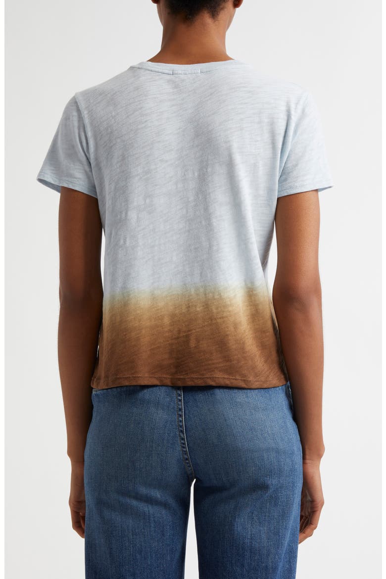 Boxy Dip Dye Slub Jersey T-Shirt, Alternate, color, PASTEL BLUE COMBODNU