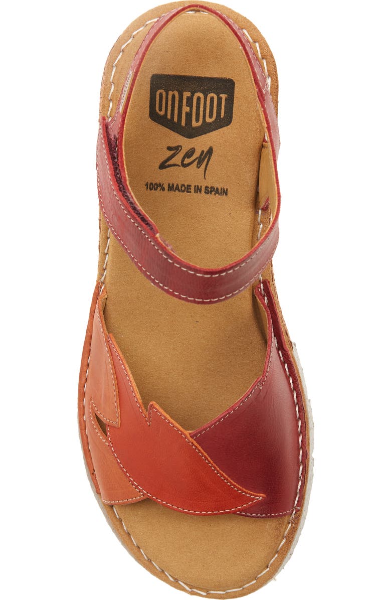 On Foot Catalina Sandal, Alternate, color, Oxido Rust Combo